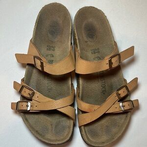 Women Birkenstock Franca Earthy Pecan SIZE 39 GUC